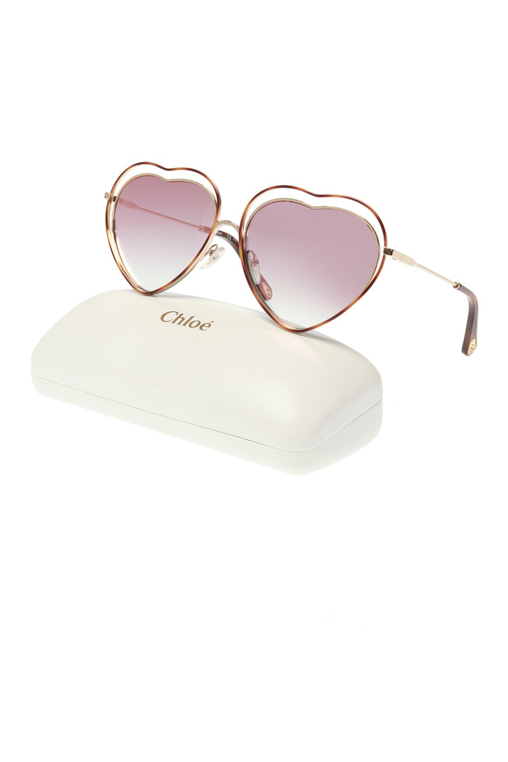 Chloe poppy sale sunglasses heart